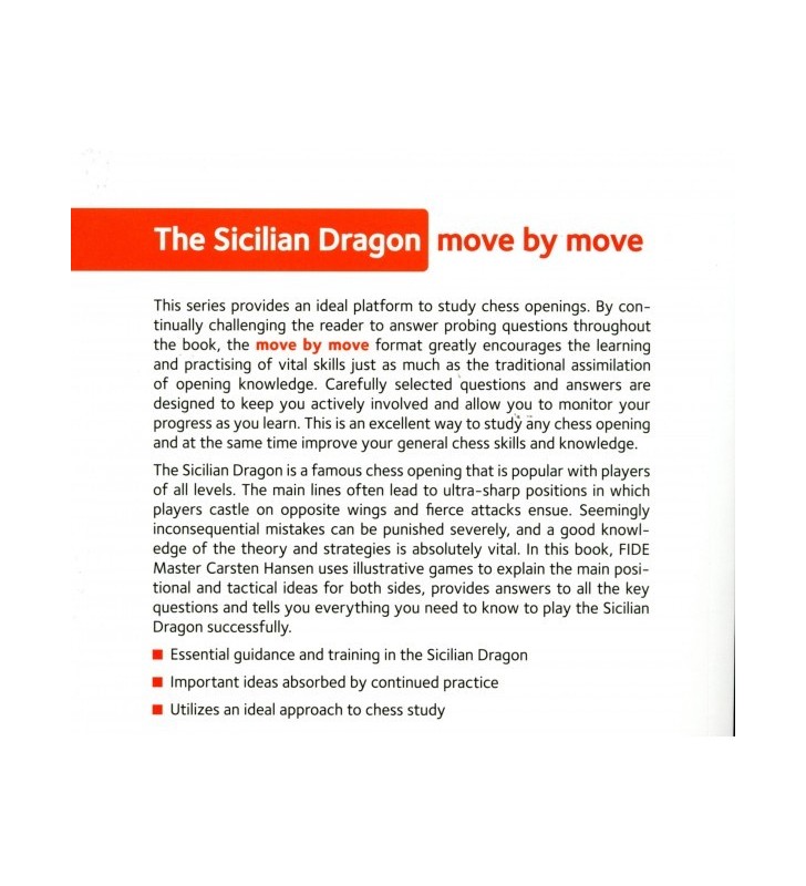 Hansen - The Sicilian Dragon: Move by Move