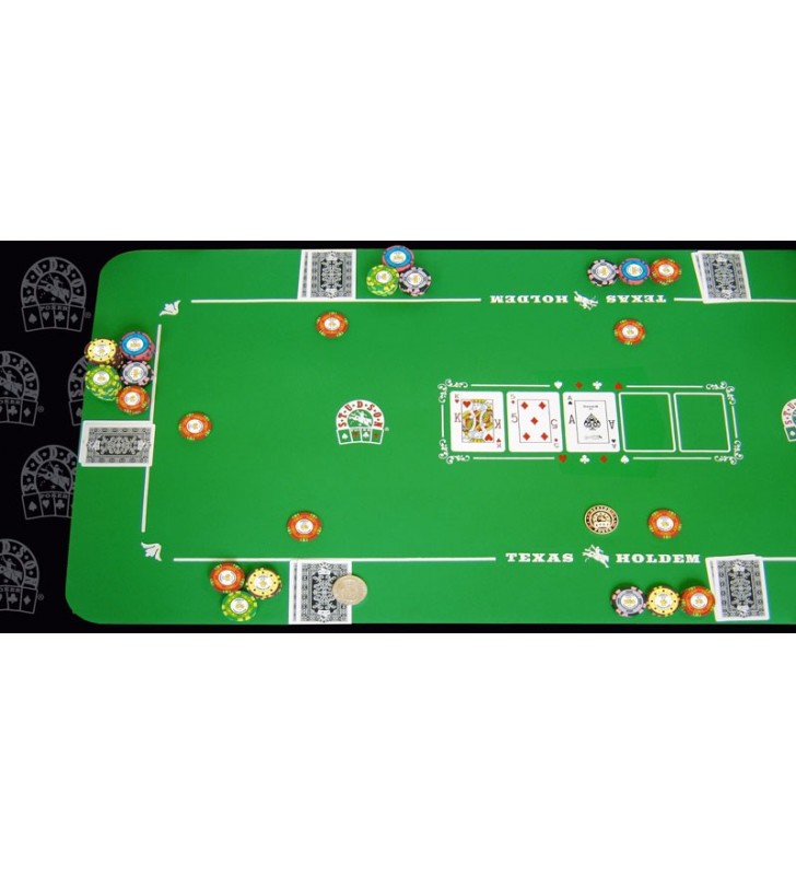 Commander: Tapis de Poker Texas Hold'em Qualité ++ à la maison des