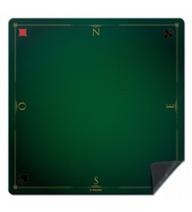 Tapis de cartes Prestige 60x60cm vert