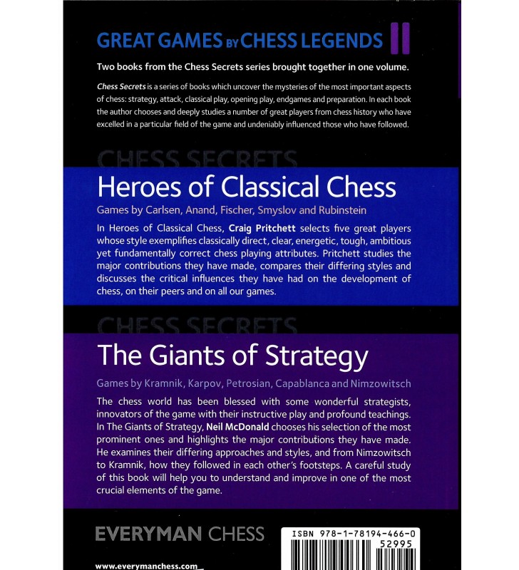 Pritchet, Mc Donald - Great Games by Chess Legends 2