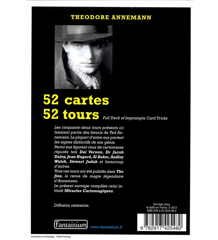 Annemann - 52 Cartes 52 Tours