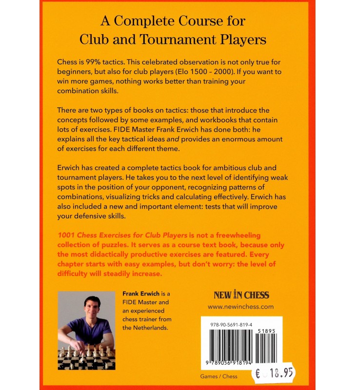 Erwich - 1001 Chess Exercises for Club Players