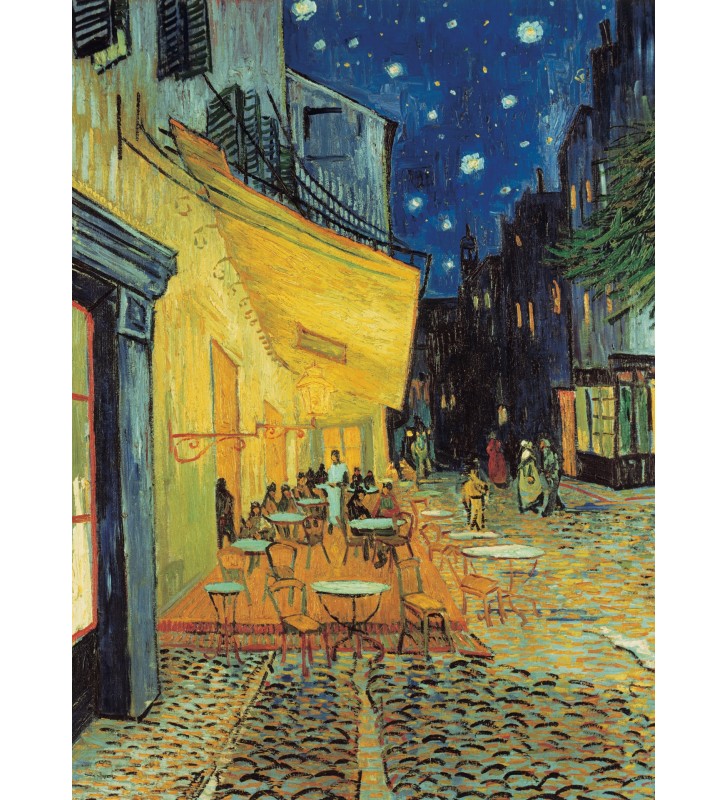 Puzzle 1000 pièces : "Le café, le soir" Van Gogh