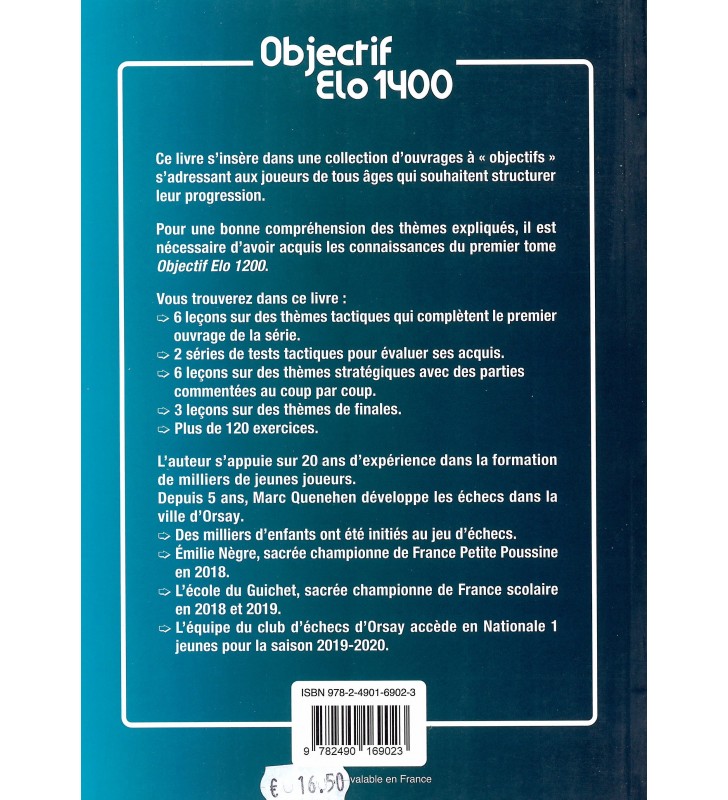 Quenehen  -Objectif Elo 1400
