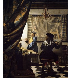 Puzzle 1000 pièces - L'art de la  Peinture  - Vermeer