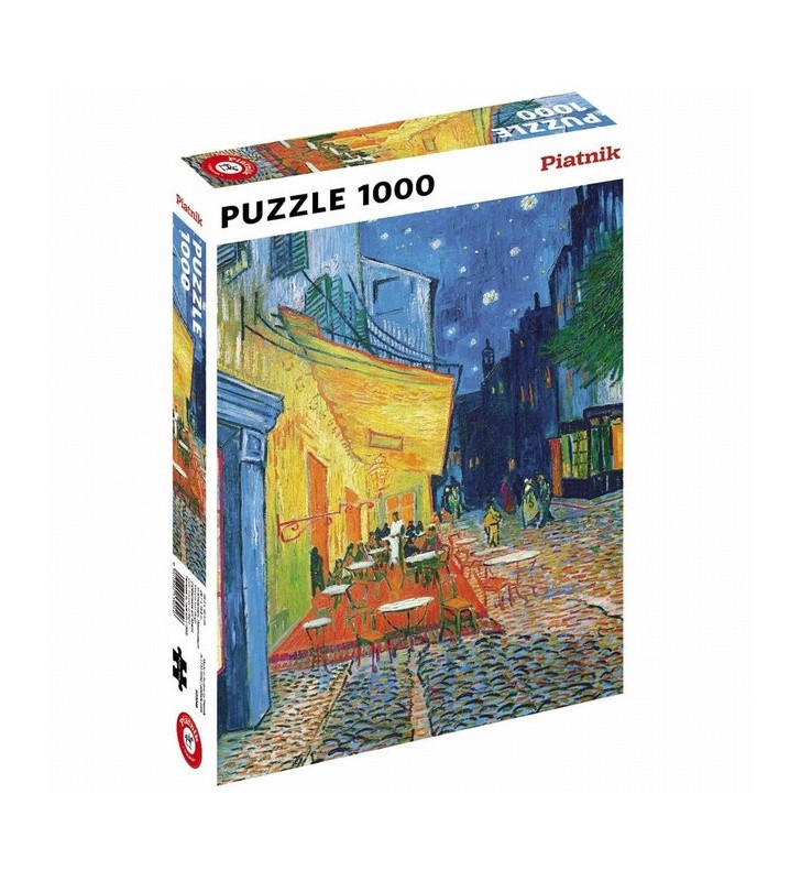Puzzle 1000 pièces : "Le café, le soir" Van Gogh
