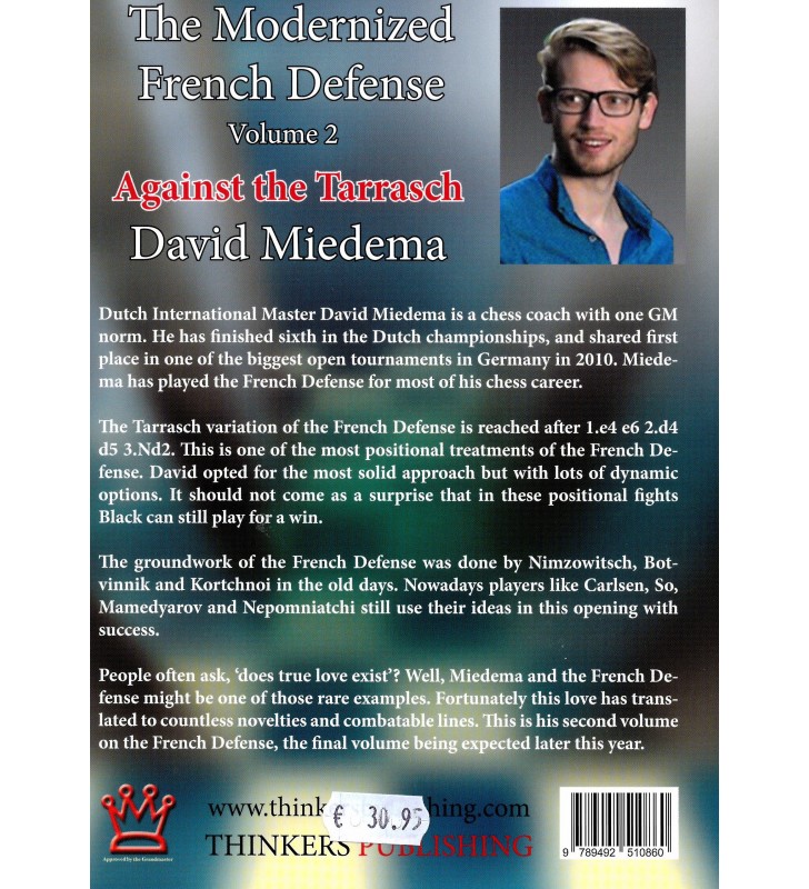 Miedema - The Modernized Modern French Defense vol. 2