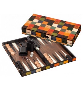 Backgammon en bois Fourni