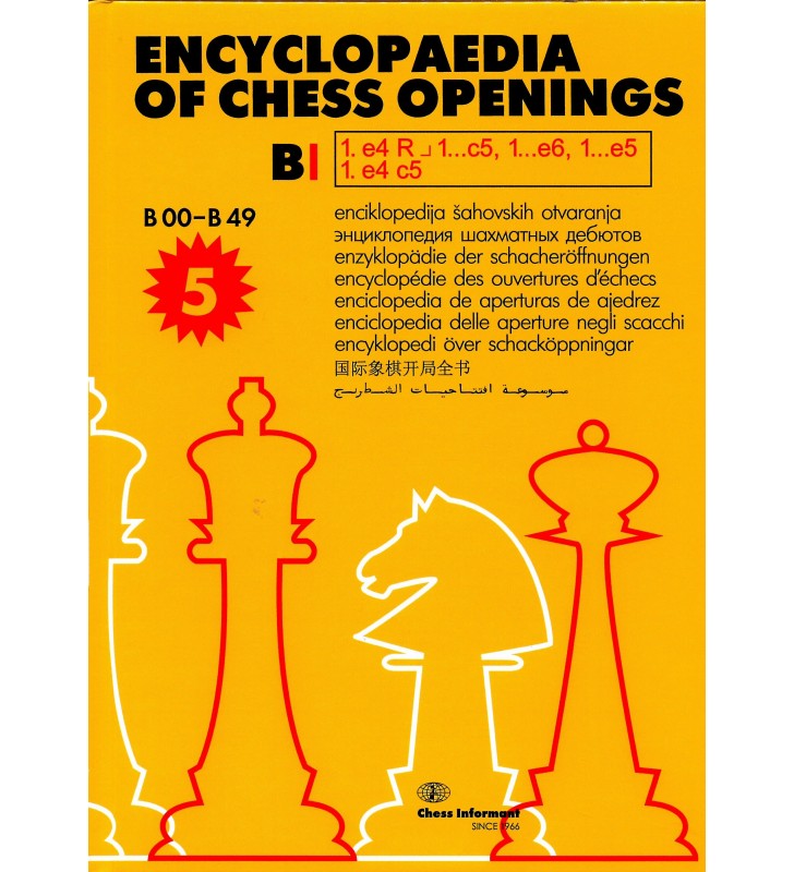 Encyclopaedia of Chess Openings vol. B 1