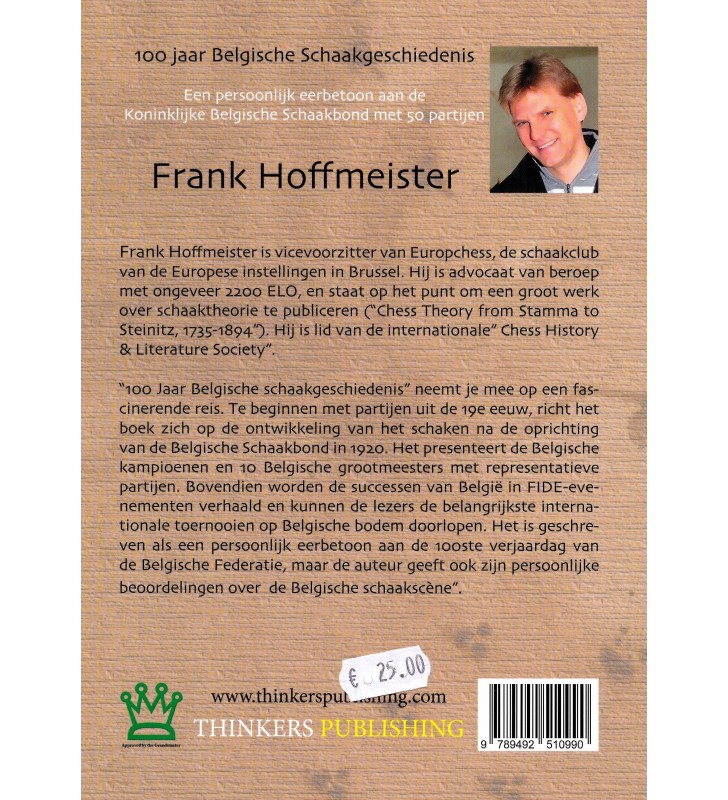 Hoffmeister - 100 jaar Belgische Schaakgeschiedenis