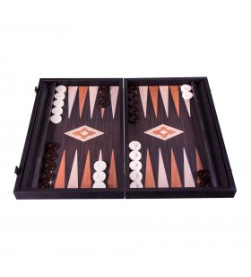 Backgammon 48 cm en Wenge