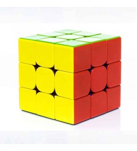 gritin Magic Cube 3x3x3 lisse Speed Cube 3D Casse-tête cube avec Couleurs vives Cube 