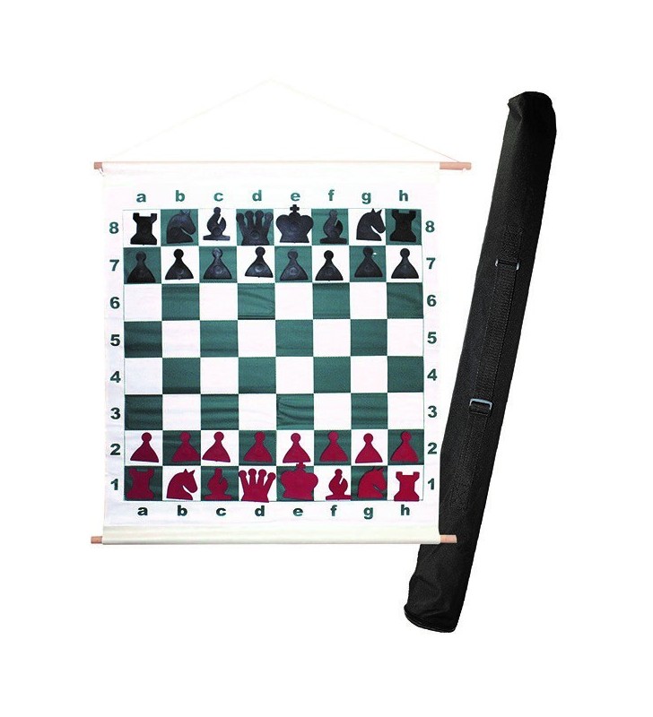 levenslang Drastisch Opschudding Bestel : Oprolbare schaakbord - Verticaal spelen - www.marchand.be - Brussel