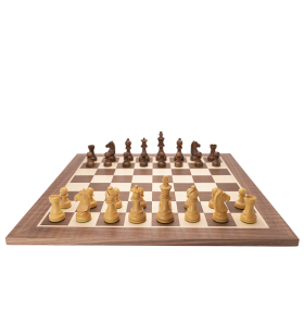 Chess Set classic club walnut