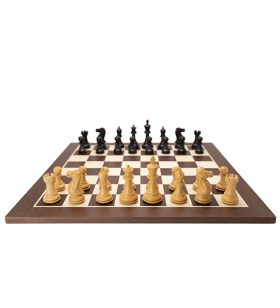 Chess Set Stallion Ebonised