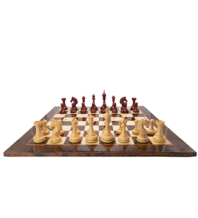 Chess set  Armoured  Redwood