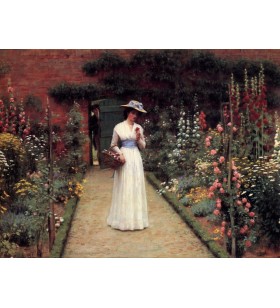 Puzzle 2000 pièces : Lady in a Garden - Blair