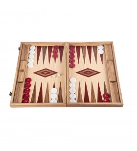 Backgammon OAK & AMERICAN...