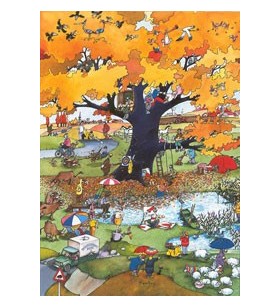 Puzzle 4 Seasons - Autumn,...