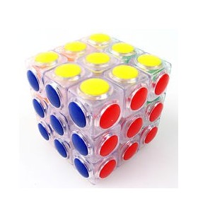 Cube 3x3x3 transparent or...