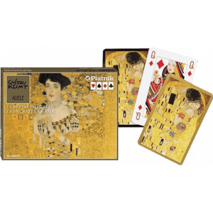 coffret klimt adèle 2 x 55 cartes à jouer