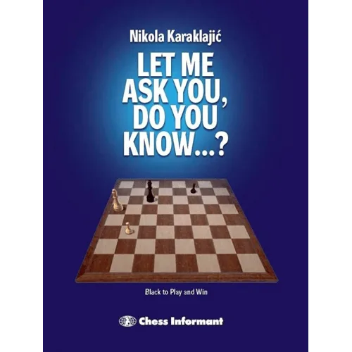 karaklajic let me ask you, do you know...?