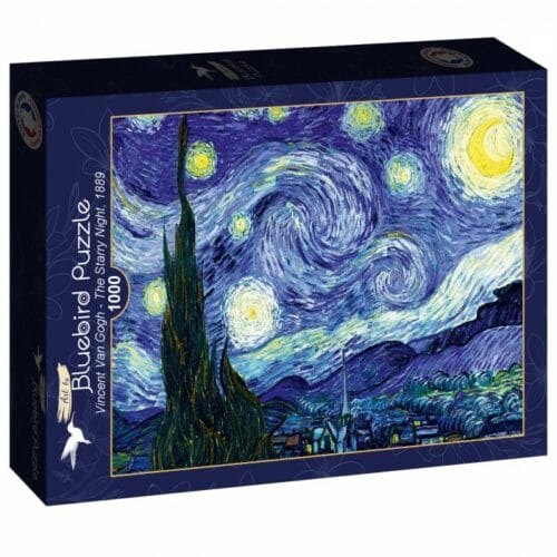 1000 pièces: la nuit étoilée vincent van gogh