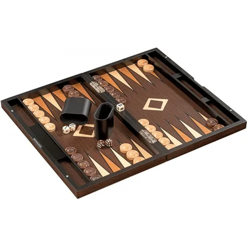 backgammon en bois temafa