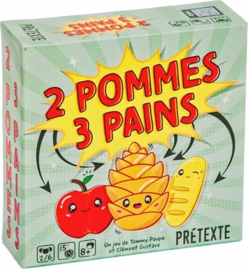 2 pommes 3 pains