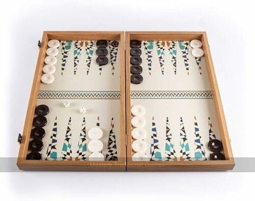 backgammon en bois