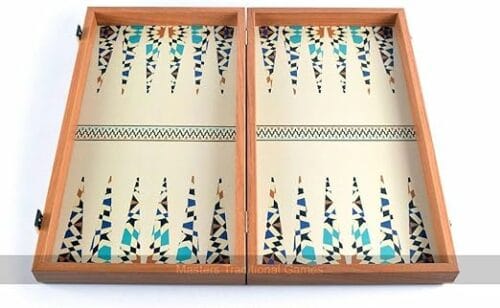 backgammon en bois