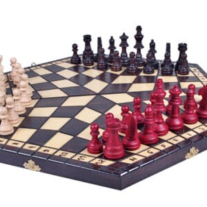 jeu d&#039;échecs à 3 joueurs yalta (grand modèle)