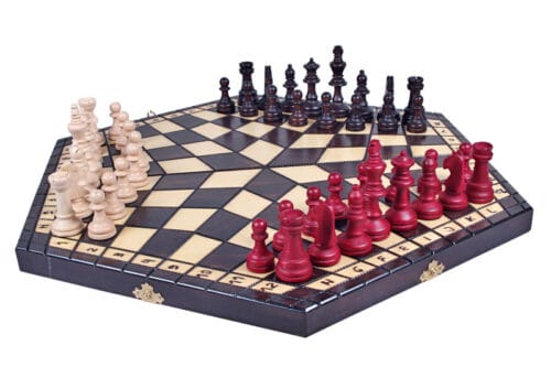 jeu d'échecs à 3 joueurs yalta (grand modèle)