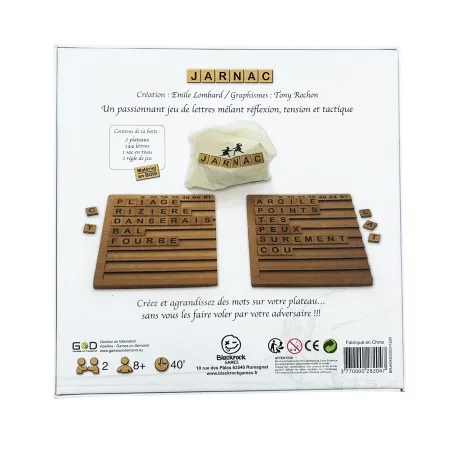 jarnac (le jeu de lettres d'emile lombard)