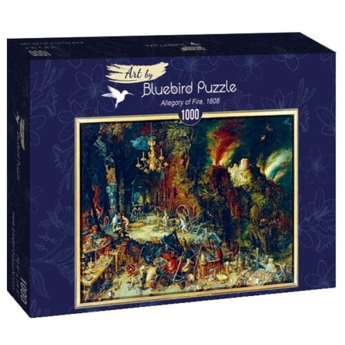 puzzle 1000 pièces : allégorie du feu