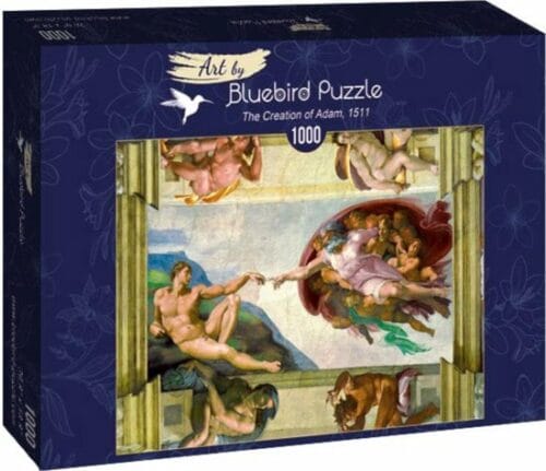 puzzle 1000 pièces : la création d'adam michelangelo