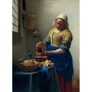 puzzle 3000 pièces : la laitière vermeer