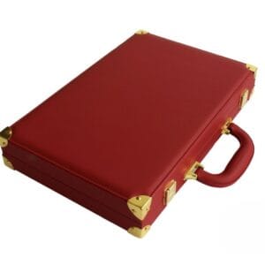 backgammon cuir grainé italien taille moyenne