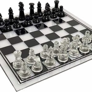 jeux d'échecs en verre