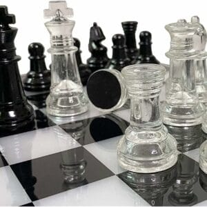 jeux d'échecs en verre