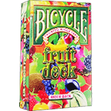 cartes à jouer bicycle fruit deck