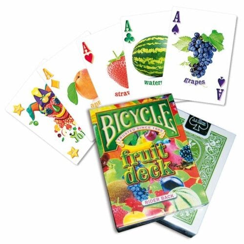 cartes à jouer bicycle fruit deck