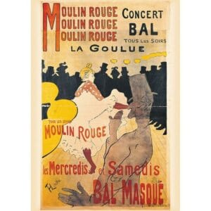 puzzle 1000 pièces: la goulue toulouse lautrec