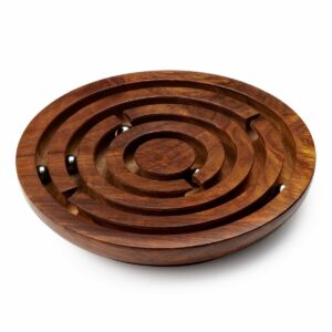 Labyrinthe en bois de sheesham