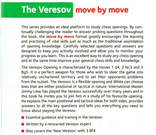 Liew - The Veresov move by move