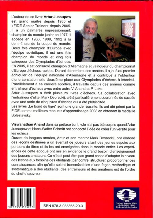 Yussupow - Le bond du Tigre au-delà de 1600 Elo