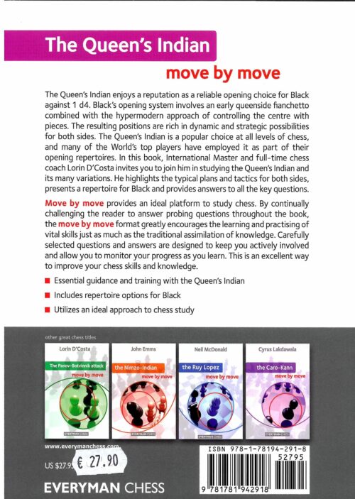 D'Costa - The Queen's Indian move by move