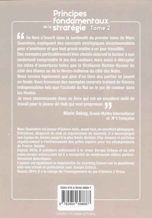 Quenehen - Principes fondamentaux de la stratégie  tome 2