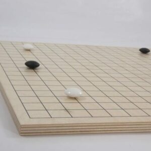 Goban bois 19x19, verso 13x13 Bois Bouleau multiplex