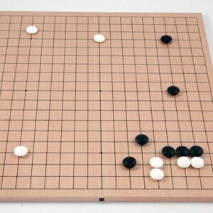 Goban 19x19, verso 13x13 pliant avec Charnière magnétique